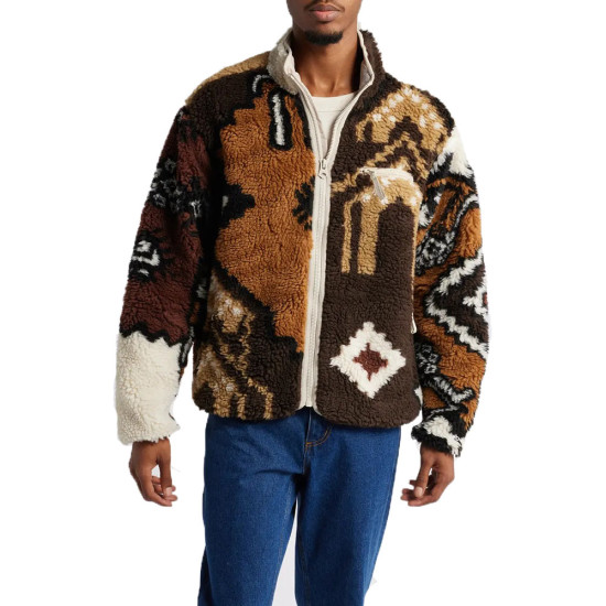 Obey Ανδρικό μπουφάν Moroccan Rug Sherpa Jacket